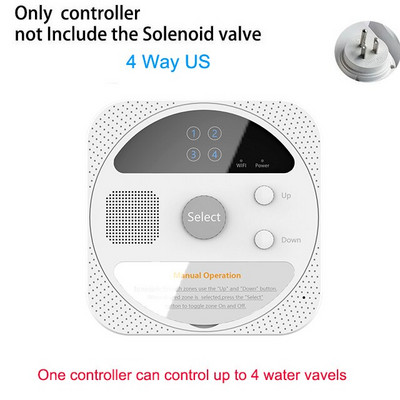 Temporizator inteligent de udare WIFI Controler de irigare a grădinii Supapă de apă Temporizator de irigare Sistem inteligent de udare Temporizator de apă WIFI
