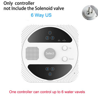Temporizator inteligent de udare WIFI Controler de irigare a grădinii Supapă de apă Temporizator de irigare Sistem inteligent de udare Temporizator de apă WIFI