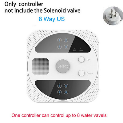 Temporizator inteligent de udare WIFI Controler de irigare a grădinii Supapă de apă Temporizator de irigare Sistem inteligent de udare Temporizator de apă WIFI
