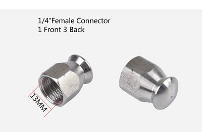 Nagynyomású vízsugár leeresztő cső csatornatisztító fúvóka forgó csatorna fúvóka mosó nagynyomású tömlő fúvóka