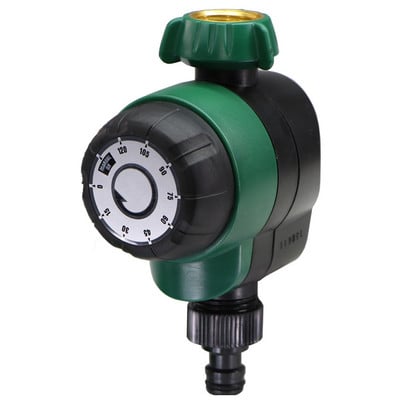 MUCIAKIE Garden Watering Timer USA 3/4`` NPT Mechanical 120 minutes System Drip Irrigation Manual Controller Irrigator Greenhouse