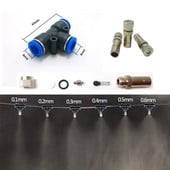 10 vnt. 8 mm rūko purškimo antgalis su greitu prijungimu sodo vandens drėkinimo purkštuvui žemo slėgio rūko sistemai