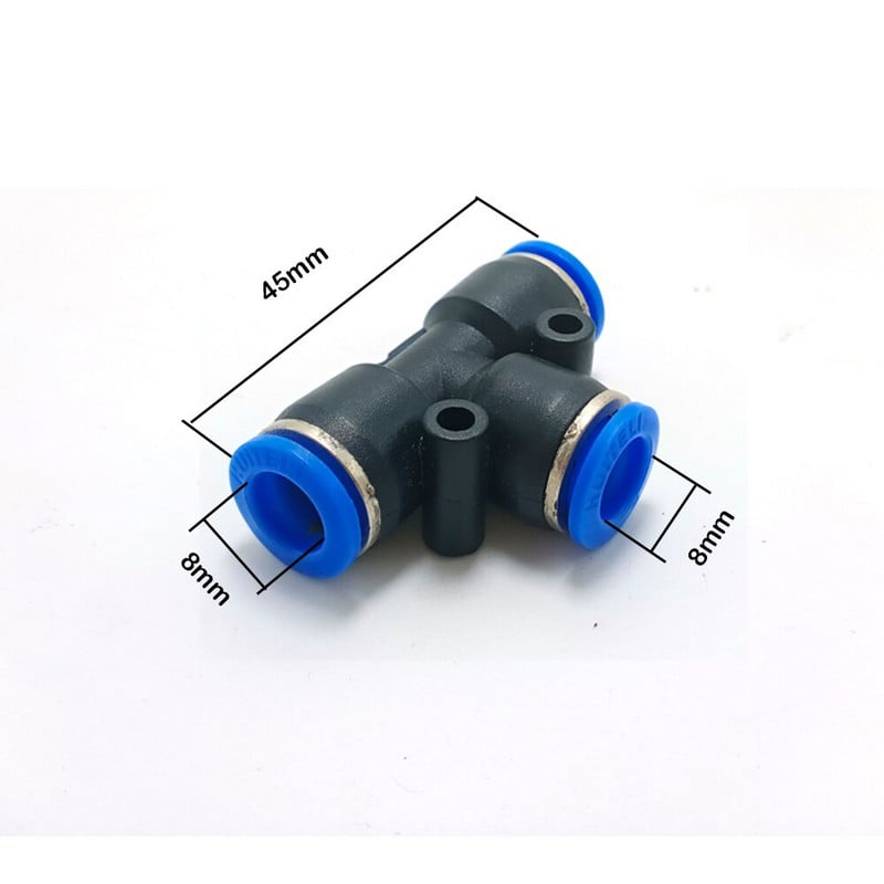 10 vnt. 8 mm rūko purškimo antgalis su greitu prijungimu sodo vandens drėkinimo purkštuvui žemo slėgio rūko sistemai