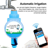 Sprinkler időzítő automatikus öntözésvezérlő öntözési APP távirányítós WiFi kapcsolat kerti pázsitokhoz terasz Mezőgazdaság