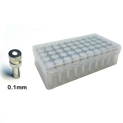 50 buc/cutie Duză de blocare rapidă cu alunecare Duze de aburire Răcire de grădină Aspersor pentru irigare Umidificare Udare Pulverizator pentru amenajare a teritoriului