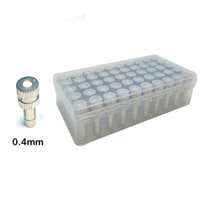 50 buc/cutie Duză de blocare rapidă cu alunecare Duze de aburire Răcire de grădină Aspersor pentru irigare Umidificare Udare Pulverizator pentru amenajare a teritoriului