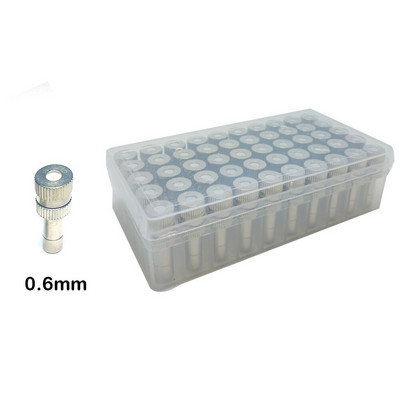 50 buc/cutie Duză de blocare rapidă cu alunecare Duze de aburire Răcire de grădină Aspersor pentru irigare Umidificare Udare Pulverizator pentru amenajare a teritoriului