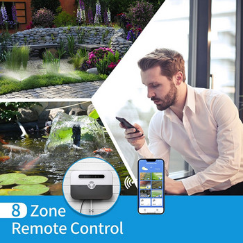WIFI Garden Watering Timer 8 Zone Smart Sprinkler Controller Alexa Google Home Smart σύστημα ποτίσματος Tuya Smart Life