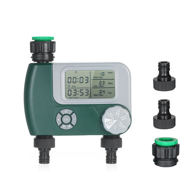 Intelligence elektronikus vízidőzítő gumi tömítés kialakítás kültéri kerti digitális öntözésvezérlő automata öntözőrendszer