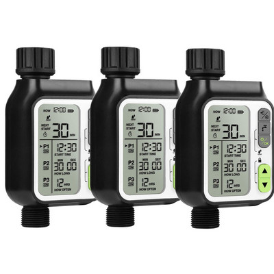 Regulator electronic de irigare Temporizator automat de irigare Controler pentru aspersoare rezistent la apă Dispozitiv de irigare pentru udarea grădinii