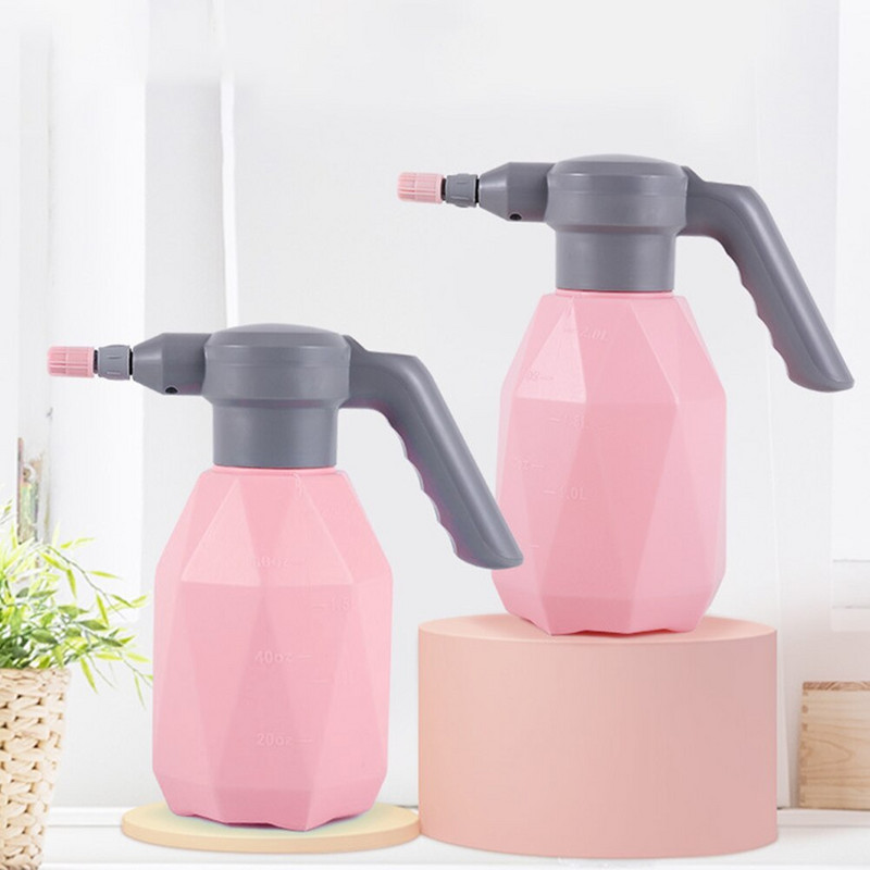 2 literes automata elektromos öntözőkanna Kertészeti növény USB újratölthető spray Fogger palack kézi fertőtlenítő permetezőgép