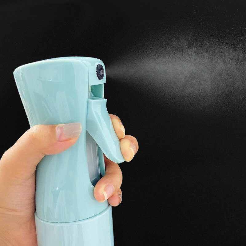 3db 300 ml-es újratölthető folyamatos permetezős műanyag spray palack házhoz kerti porlasztó fodrászszalon ködpermetező flakon