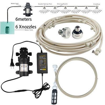 5L/min DC 12V 60W automata kapcsoló mikromembrános vízszivattyú nagynyomású ködpermet
