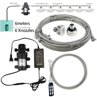 5L/min DC 12V 60W automata kapcsoló mikromembrános vízszivattyú nagynyomású ködpermet