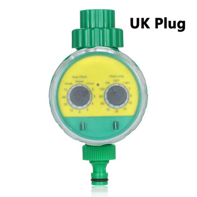 Programmeeritav kastmisvihmutite süsteem digitaalse vooliku segisti taimeriga akuga töötav automaatne niisutuskontroller 2 väljalaskeavaga