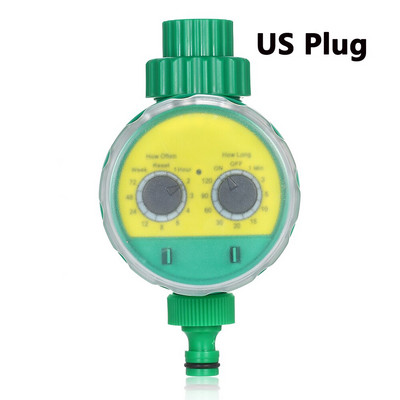 Programmeeritav kastmisvihmutite süsteem digitaalse vooliku segisti taimeriga akuga töötav automaatne niisutuskontroller 2 väljalaskeavaga