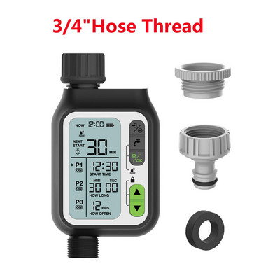 Programmeeritav kastmisvihmutite süsteem digitaalse vooliku segisti taimeriga akuga töötav automaatne niisutuskontroller 2 väljalaskeavaga