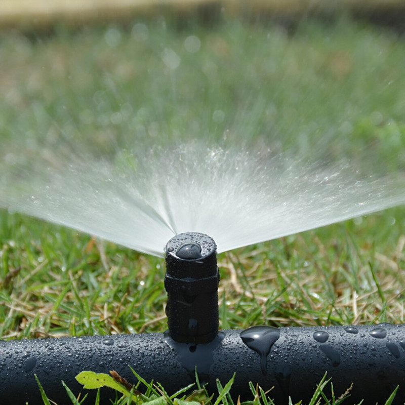 100 vnt 180 laipsnių lūžio purkštukų purkštuvai su 1/4 colio arba 4/7 mm sraigtinėmis spygliuočių jungtimis refrakcijos purškimo galvutės antgaliu