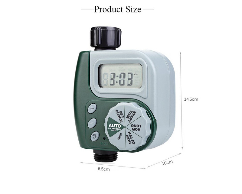 Noul cronometru de udare a grădinii Cronometru electronic automat de apă pentru casă, grădină, temporizator de irigare, sistem de control, irigator cu redare automată