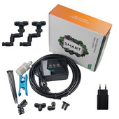 Intelligens Reptile Fogger Terrárium Párásító Elektronikus Időzítő Automatikus Rainforest Spray System Kit Sprinkler Control