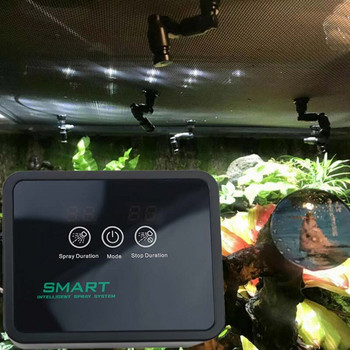Smart Reptile Fogger Terrarium Humidifier Electronic Timer Automatic Mist Rainforest Spray System Kit Έλεγχος ψεκαστήρα