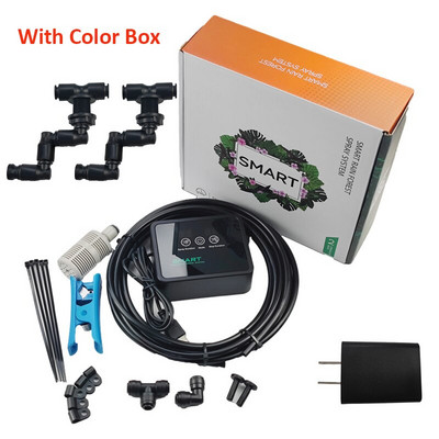 Intelligens Reptile Fogger Terrárium Párásító Elektronikus Időzítő Automatikus Rainforest Spray System Kit Sprinkler Control