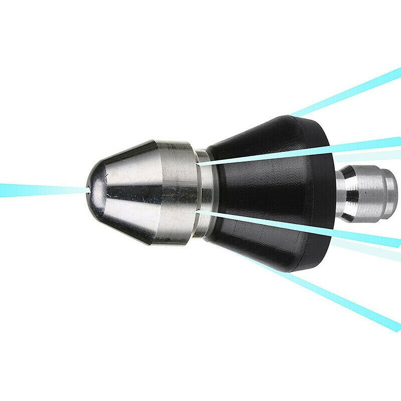 Aukšto slėgio vamzdžių gilinimo valymo purkštukų plovimo mašina kanalizacija 6 purkštukų plovimo mašina kanalizacijos valymas namų aksesuarai