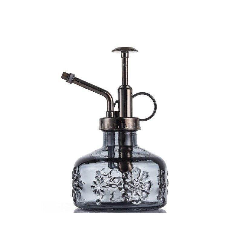 Új Relief üveg spray-palack prés típusú kerti növény virág öntöző edény 180 ml kis kertészeti permetező öntözési kellékek