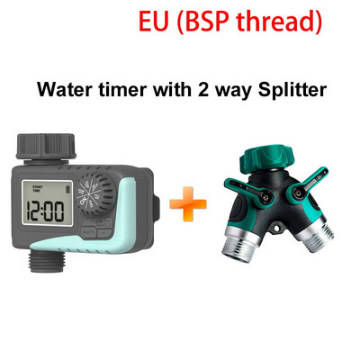 Mini temporizator de apă pentru irigare automată Ecran Lcd Controler de aspersoare pentru irigare prin picurare Dispozitiv de temporizator de udare a grădinii în aer liber