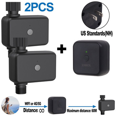 WIFI kastmistimer IP55 automaatne tilkniisutus Aiavee kontrollerklapp Google Assistant Smart Home, Alexa Bluetooth