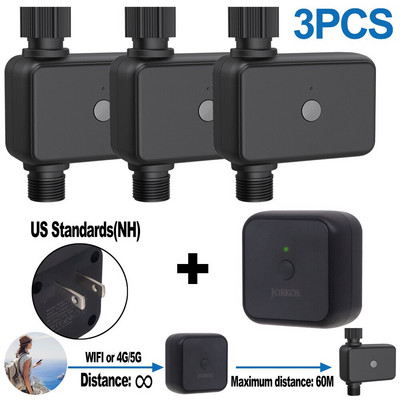 WIFI kastmistimer IP55 automaatne tilkniisutus Aiavee kontrollerklapp Google Assistant Smart Home, Alexa Bluetooth