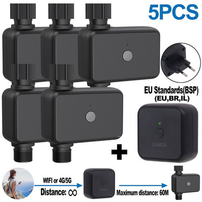 WIFI kastmistimer IP55 automaatne tilkniisutus Aiavee kontrollerklapp Google Assistant Smart Home, Alexa Bluetooth