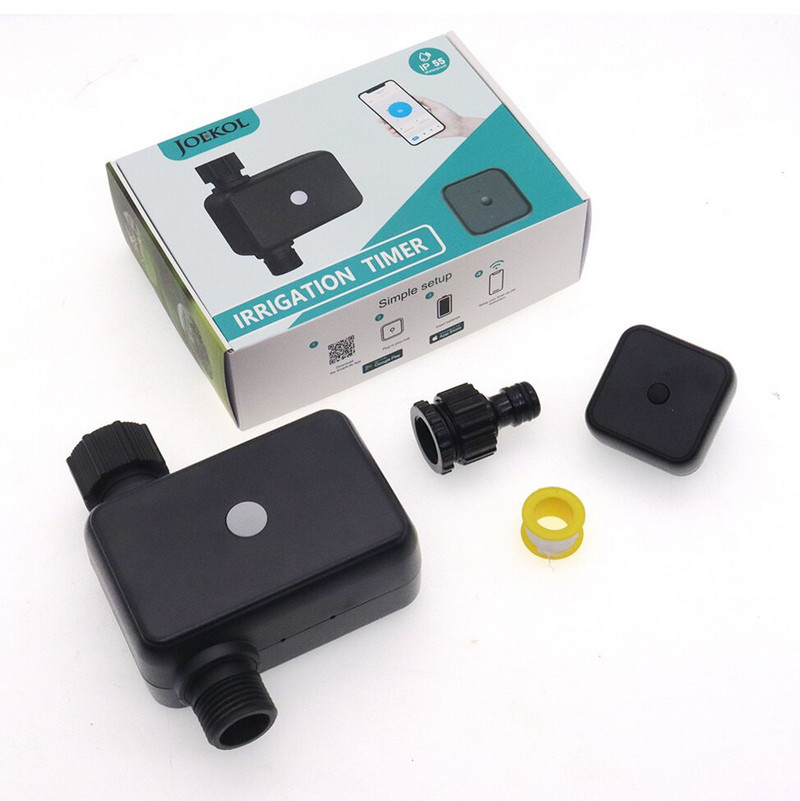 WIFI kastmistimer IP55 automaatne tilkniisutus Aiavee kontrollerklapp Google Assistant Smart Home, Alexa Bluetooth