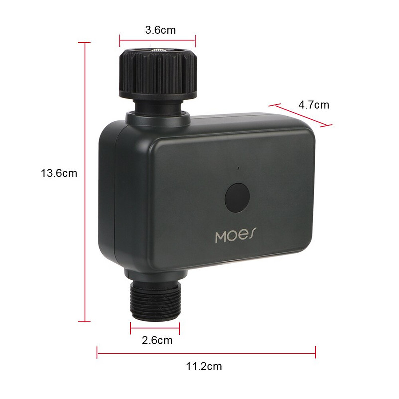 Udare automată electronică Smart Alexa Bluetooth Funcționat cu baterie Controler de irigare a grădinii Temporizator de udare