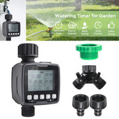 Noul temporizator de apă de grădină Temporizator de udare electronic automat cu senzor de ploaie Controler inteligent de irigare Dispozitiv de udare a florilor