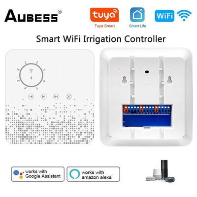 Tuya Smart WiFi Irigation Controller για Gardens Lawns Έξυπνοι χρονοδιακόπτες νερού Ο φωνητικός έλεγχος λειτουργεί με την Alexa Google Home