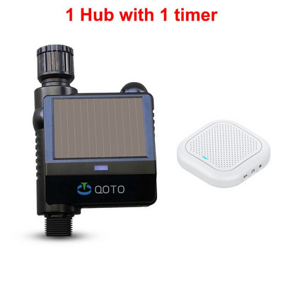 Saulės WIFI laistymo laikmatis rutulinis vožtuvas sodas išmanusis drėkinimo valdiklis automatinis laistymo vandens laikmatis išmanioji laistymo sistema