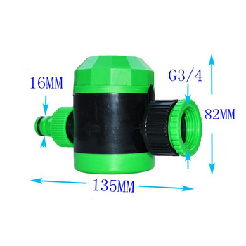wxrwxy 2 часа таймер за напояване 120 минути контролер за вода Механичен таймер за вода капково напояване градински капков адаптер 1 бр.