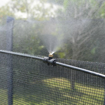 Замъгляване Охлаждаща вода Система за пръскане за мъгла Оранжерия Градински цветя Напояване на растения Напояване Градина Небулизатор Спринклерна дюза