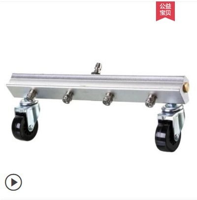 Automobilių plovimo dugno valiklis 4 purkštukai aukšto slėgio automobilio po kėbulo ploviklis 4 purškimo antgalis vandens valymo antgalis