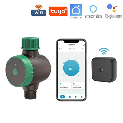 Tuya Smart Hose Faucet Watering Timer, με Wi-Fi Hub, Συμβατό με Alexa, Smart Life