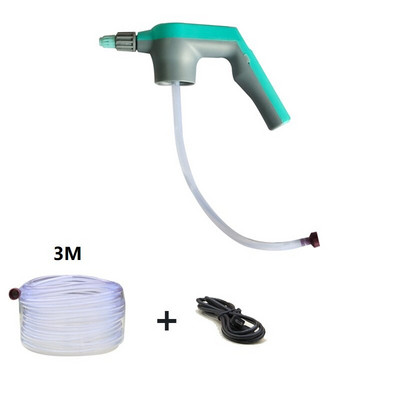Costum pentru pulverizator de apă de grădină Cap de udare cu încărcare electrică pentru plante 3/5/10M conductă de apă găleată de apă irigare provizii de grădină