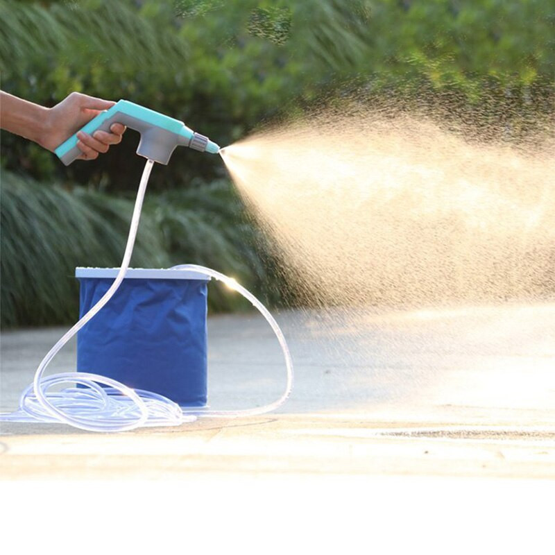 Costum pentru pulverizator de apă de grădină Cap de udare cu încărcare electrică pentru plante 3/5/10M conductă de apă găleată de apă irigare provizii de grădină