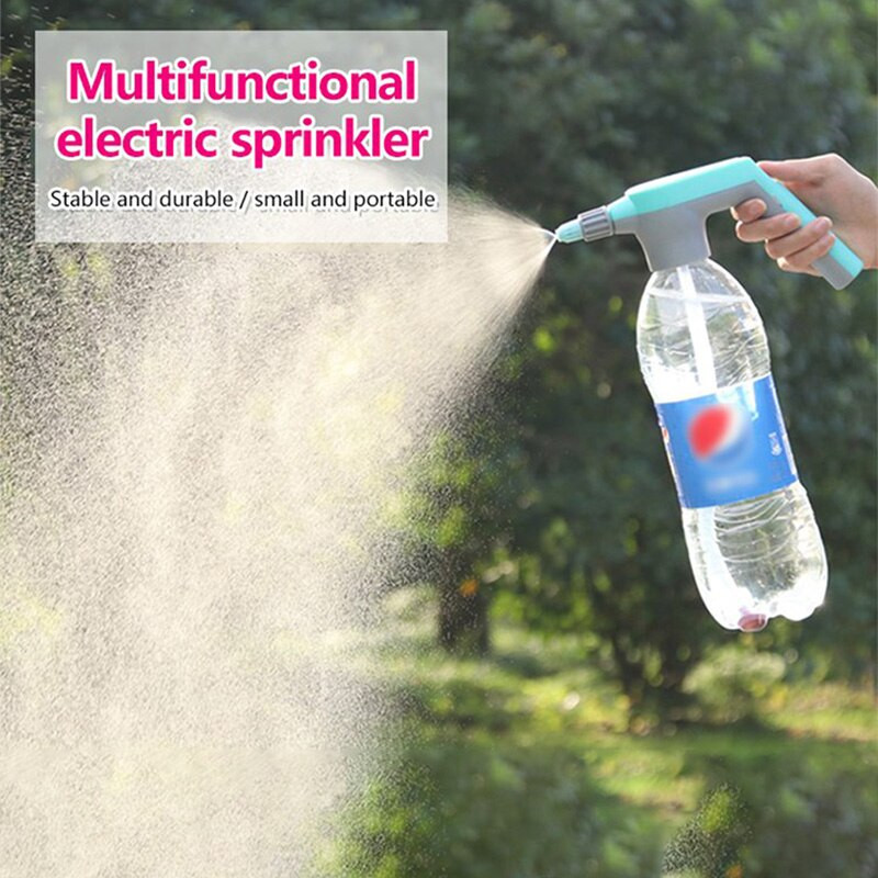 Costum pentru pulverizator de apă de grădină Cap de udare cu încărcare electrică pentru plante 3/5/10M conductă de apă găleată de apă irigare provizii de grădină