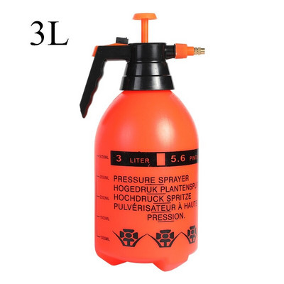 2L3L szivattyús nyomópermetező kompressziós szivattyú kézi permetező kerti öntözés műtrágyák öntözés fertőtlenítő permetező palack
