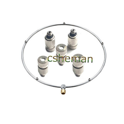 M203 Inel ventilator exterior din oțel inoxidabil SS de înaltă presiune pentru sistem de răcire cu aburire cu duze