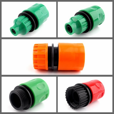1Set LCD kijelzős öntözési időzítő kerti öntözőrendszer idővezérlője vízidőzítő Y-stílusú gyorscsatlakozókkal