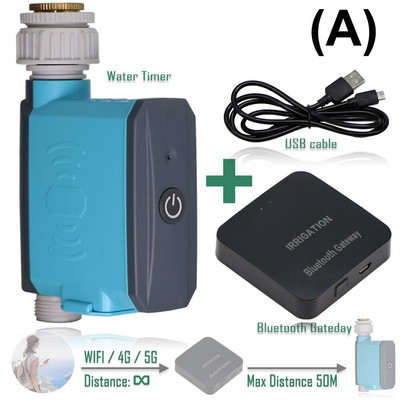 Aia WIFI Bluetooth elektrooniline kastmistimer Automaatne tilkkastmissüsteemi kontroller Nutikas kodu Google voolustatistika