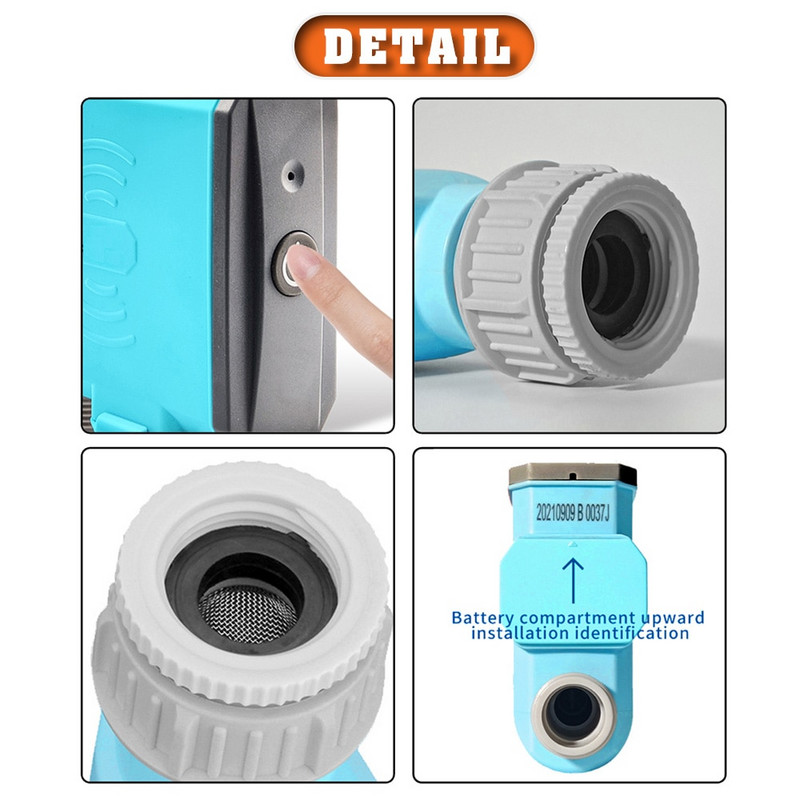 Aia WIFI Bluetooth elektrooniline kastmistimer Automaatne tilkkastmissüsteemi kontroller Nutikas kodu Google voolustatistika