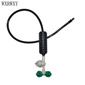 wxrwxy Duză de atomizare încrucișată pulverizator de apă anti picurare duză de aburire ghiveci udare plante irigare prin picurare pentru seră 5 set